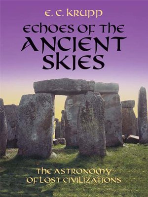 cover image of Echoes of the Ancient Skies